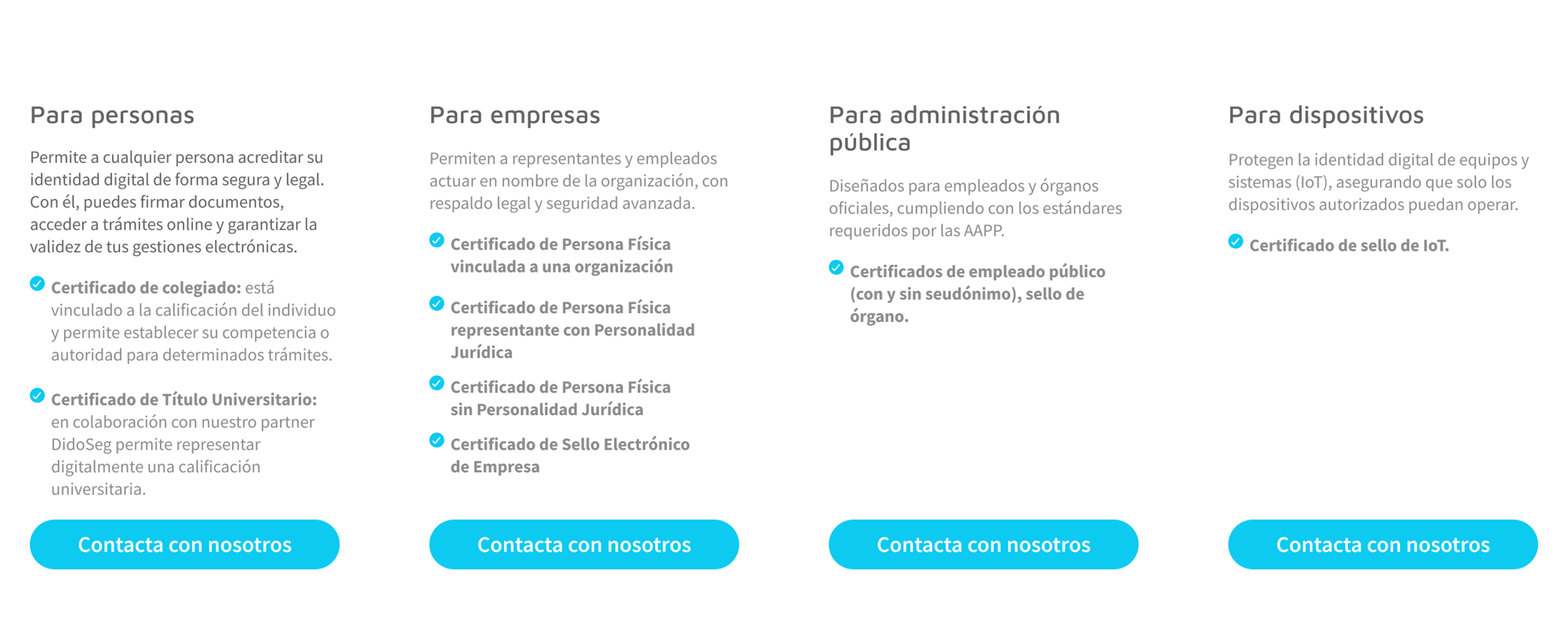 certificados certificados